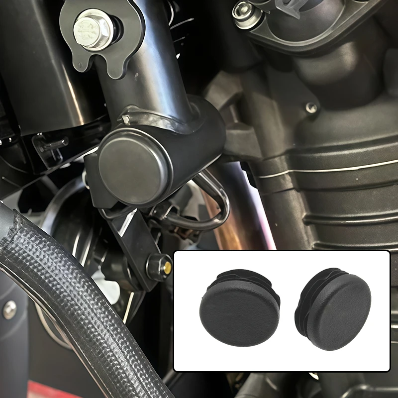 Motorcycle Frame Hole Cover Caps Plug Decorative Frame Cap For RE GUERRILLA450 Guerrilla 450 GRR450 2024 2025 2026 Accessories