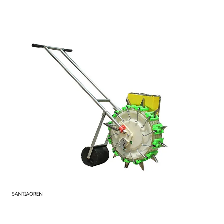 

2025Farm Machinery Hand Push Corn Seeder Machine with Fertilizer Manual Maize Soybean Corn Planter