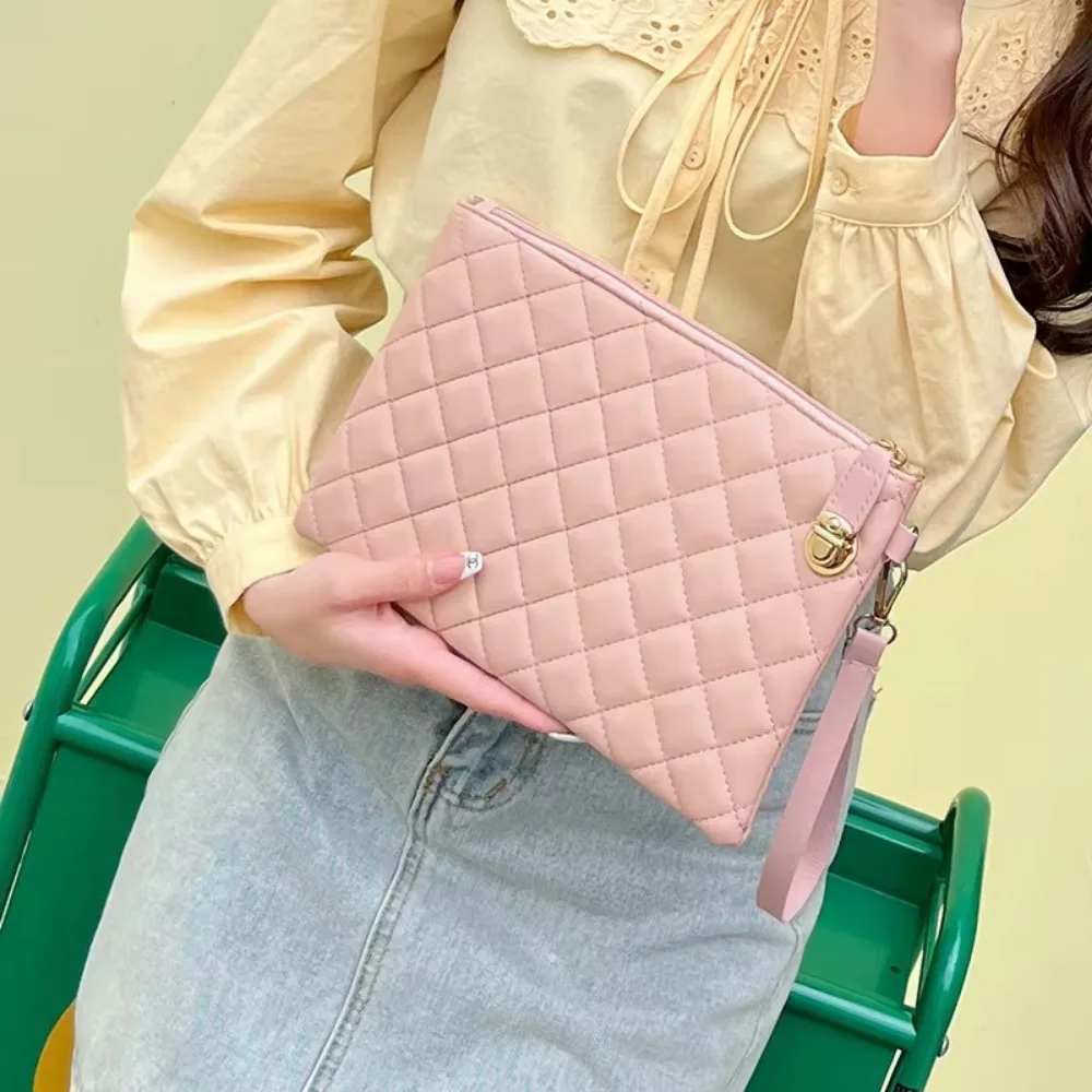 

2025 Large Capacity Women Wallet PU Diamond Embroidery Lady Clutch Mobile Phone Bag Women Handbag