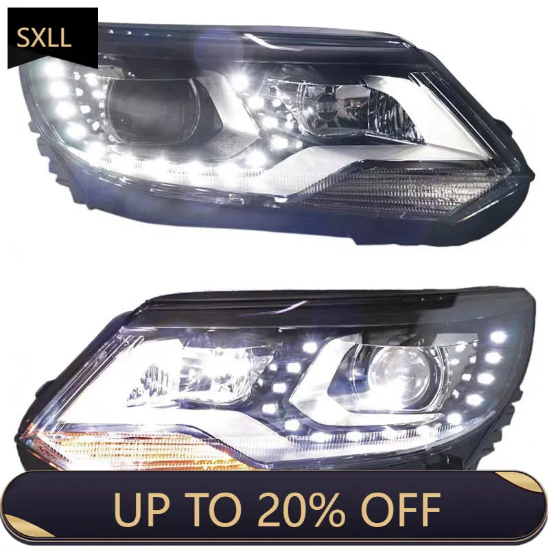 

SXLL For Headlamp Projector Lens 2013-2016 Bi-xenon LED Headlamp D2h Hid Drl Auto Parts Car Lights Plug and Pl