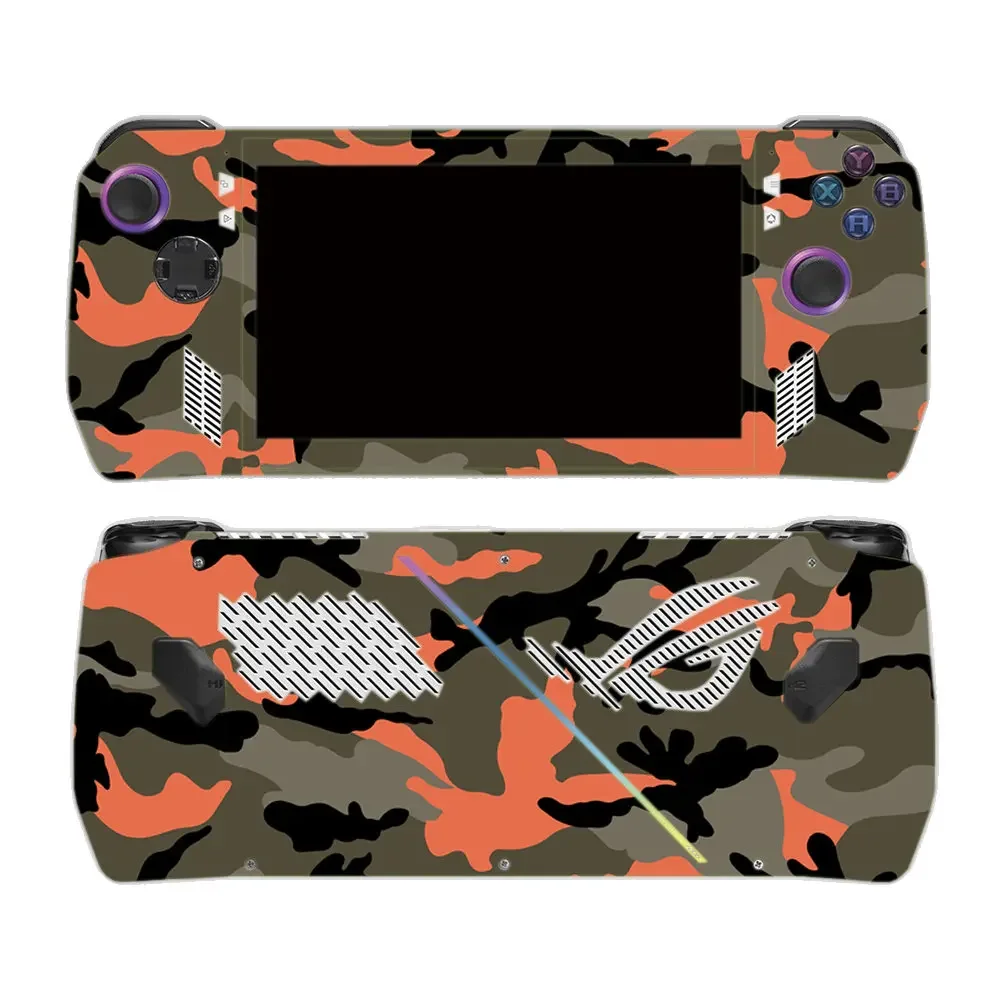 Adesivos capa caso para asus rog aliado console conjunto completo decalque de pele protetora novos designs