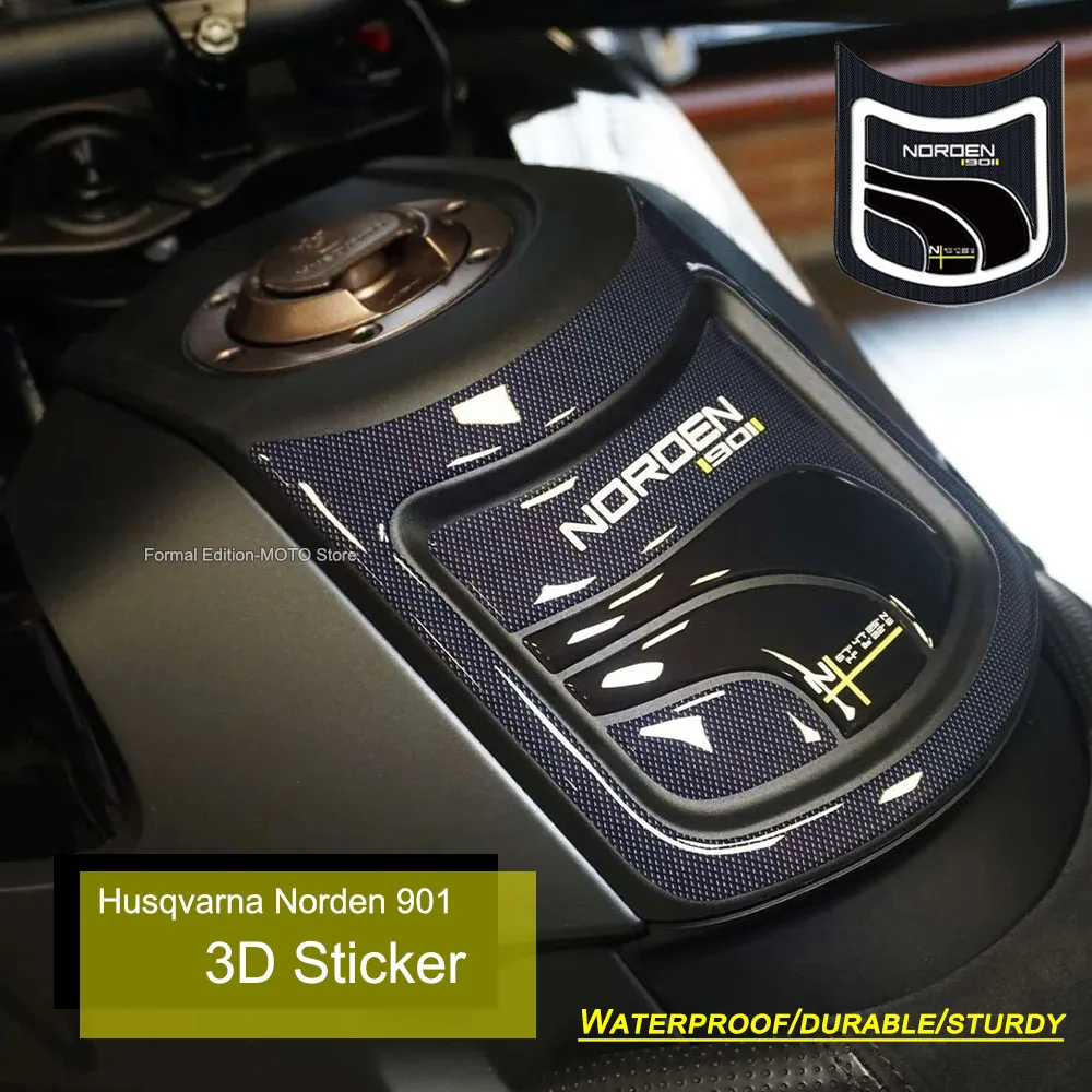 For Husqvarna Norden 901 2023 Waterproof 3D Motorcycle Blower Sticker