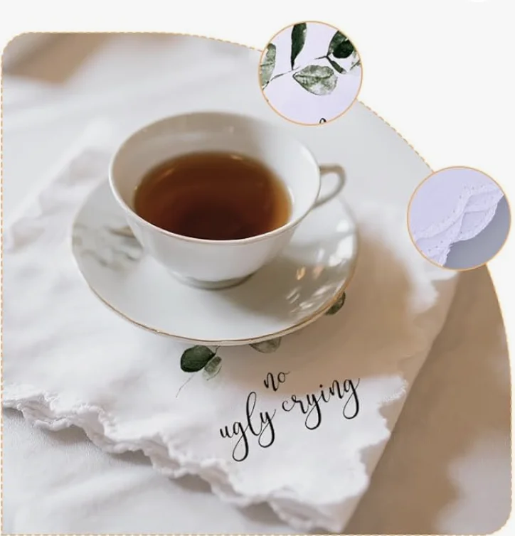 Wedding Handkerchief for To My Daughter in Law Dad Father in Law