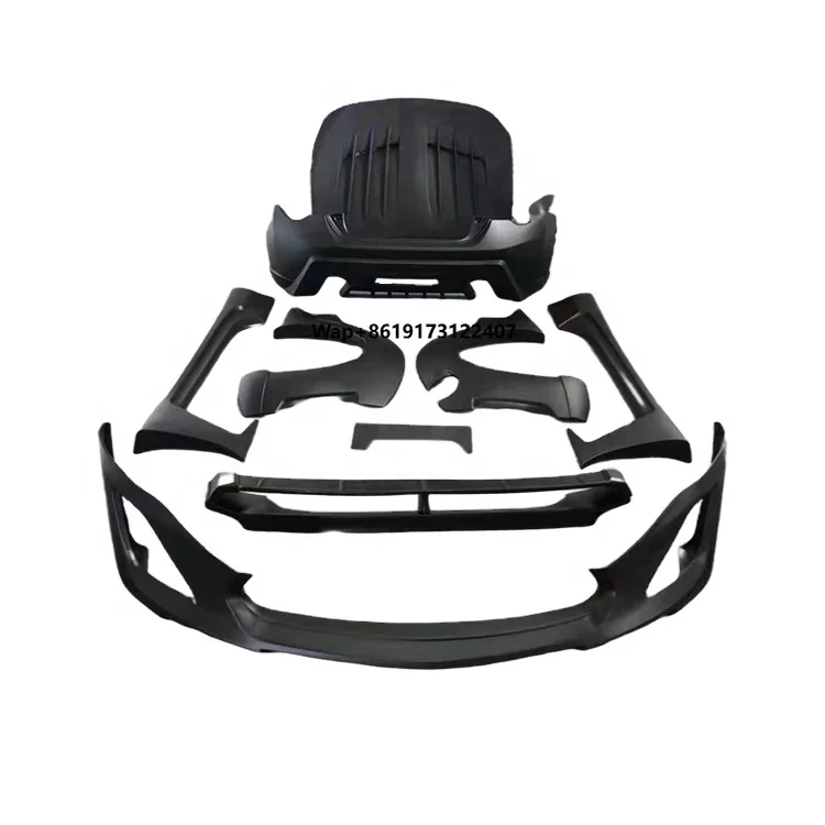 

Runde WD Style FRP Material Body Kit Car Bumpers Hood Front Lip Side Skirt Spoiler Wing for GT 86 BRZ Body Kit