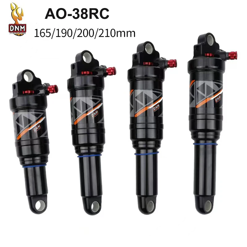 DNM AO-38RC Mountain Bike Air Rear Shock MTB Downhill Bicycle Shock Wire/Manual  Control with Lockout  165/190/200/210mm