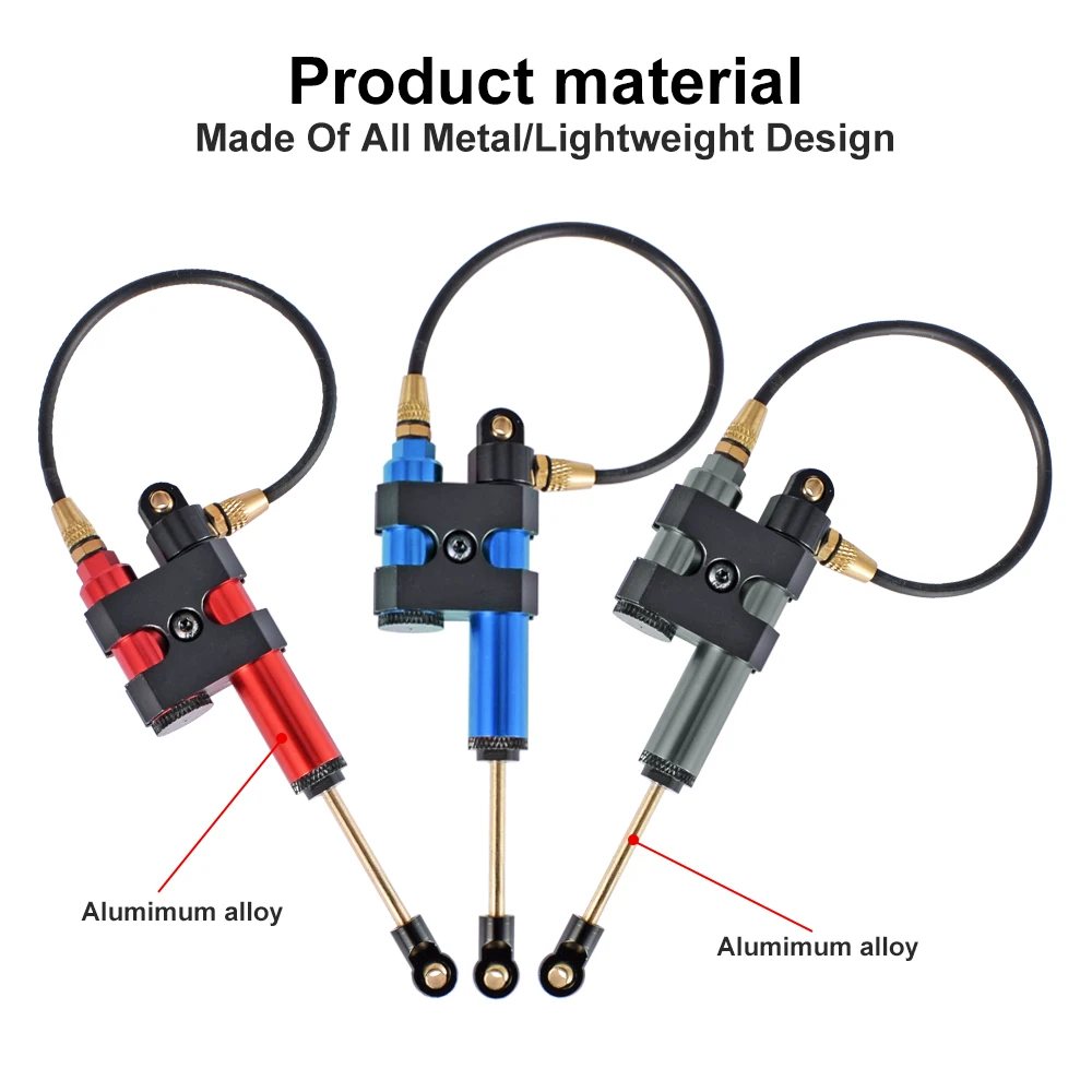 9Imod Rc Schokdemper 2 Stuks 110Mm Verstelbare Inwendige Veer Olie Demper Schokdemper Voor 1/10 Rc Klimmen Auto Speelgoed Onderdelen