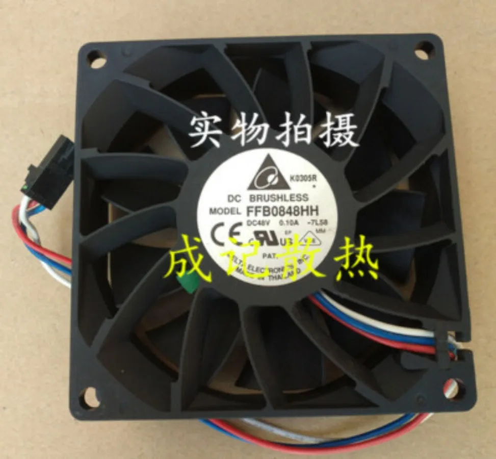 

1pcs for Delta FFB0848HH -7L58 48V 0.10A 8025 3-wire cooling fan