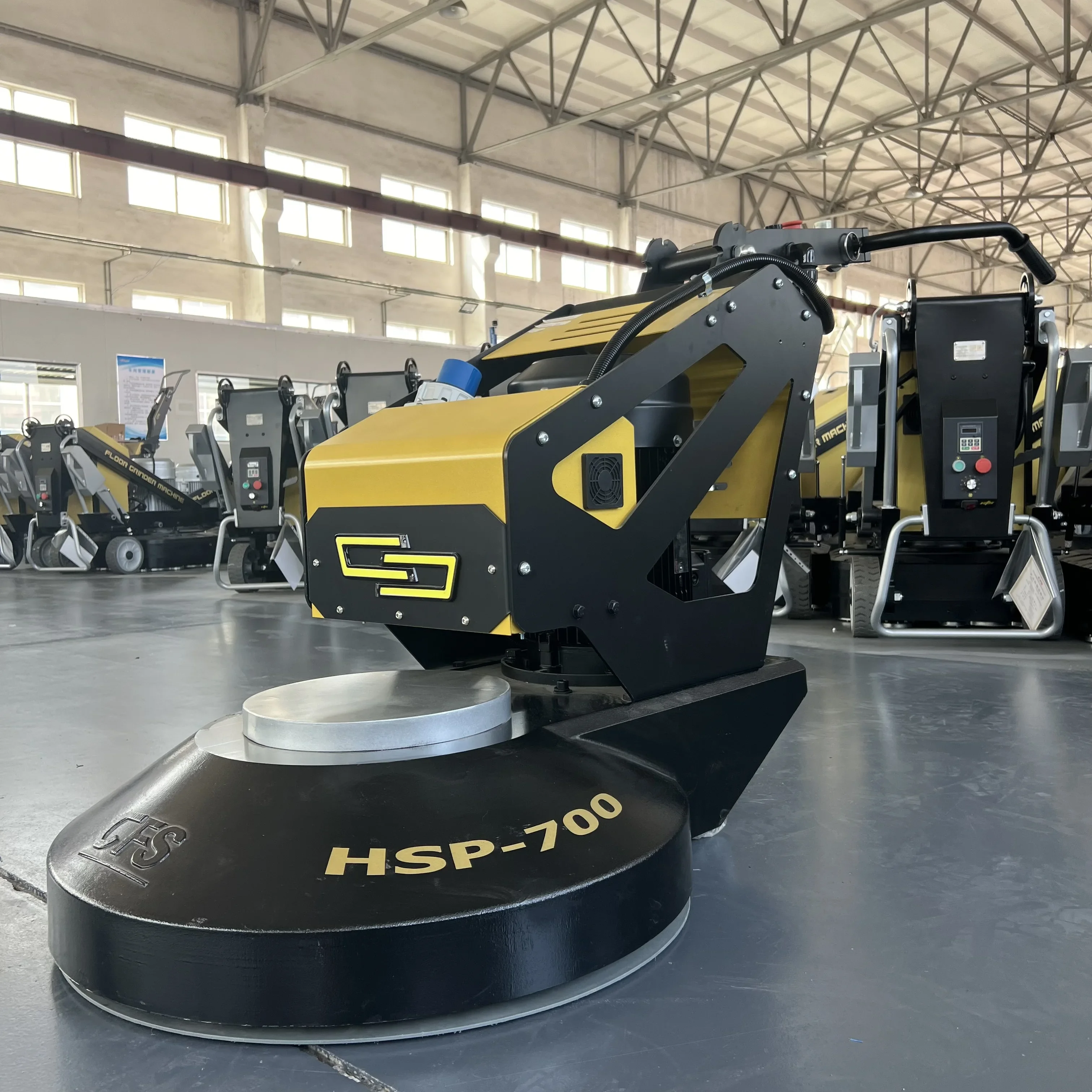 Gold SellerFactory Price 220v Polishing Concrete Planetary Terrazzo Industrial Floor Grinder Polisher 27 Inch Concrete Grinder f