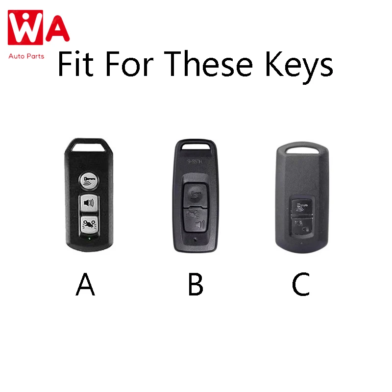 Alloy Key Case Cover For Yamaha Honda NVX NMAX XMAX NVX155 AEROX155 QBIX125 XMAX300 Click PCX125 Remote Vario 150 Motorcycle