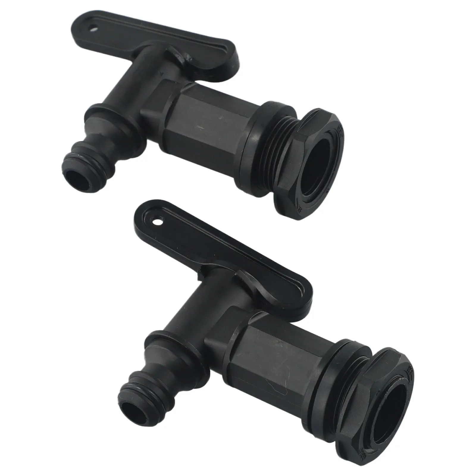 2× IBC Barrels Water Butt Tap Rain Barrels Water Tank 3/4in Faucet Garden Water Barrels Water Tank Spout Valve