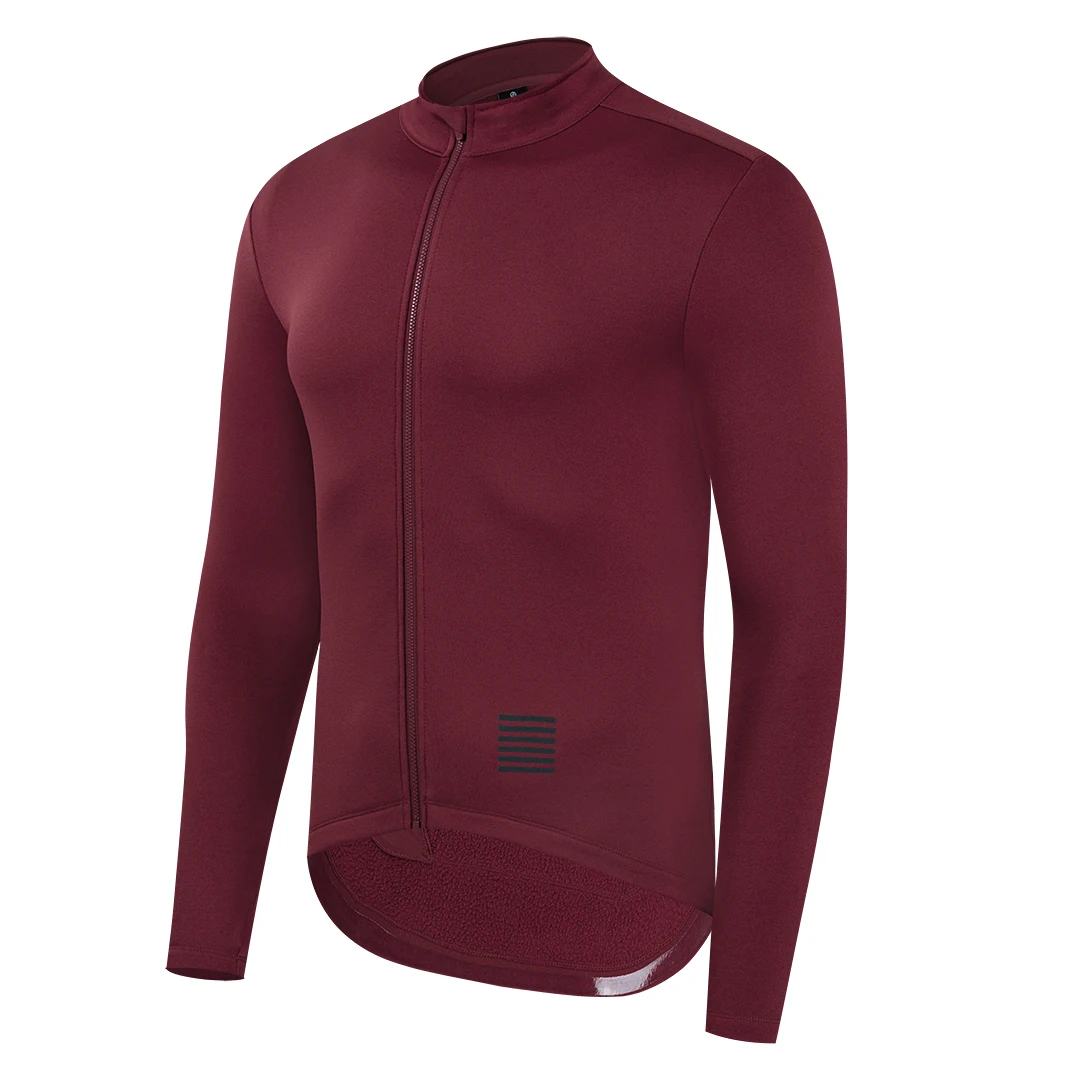 Ykyw Herren Pro Herbst Winter Langarm Thermo Fleece Jacke MTB Mann Rad trikot Fahrrad hemden Outdoor Fahrrad Kleidung Mantel – Detail 20