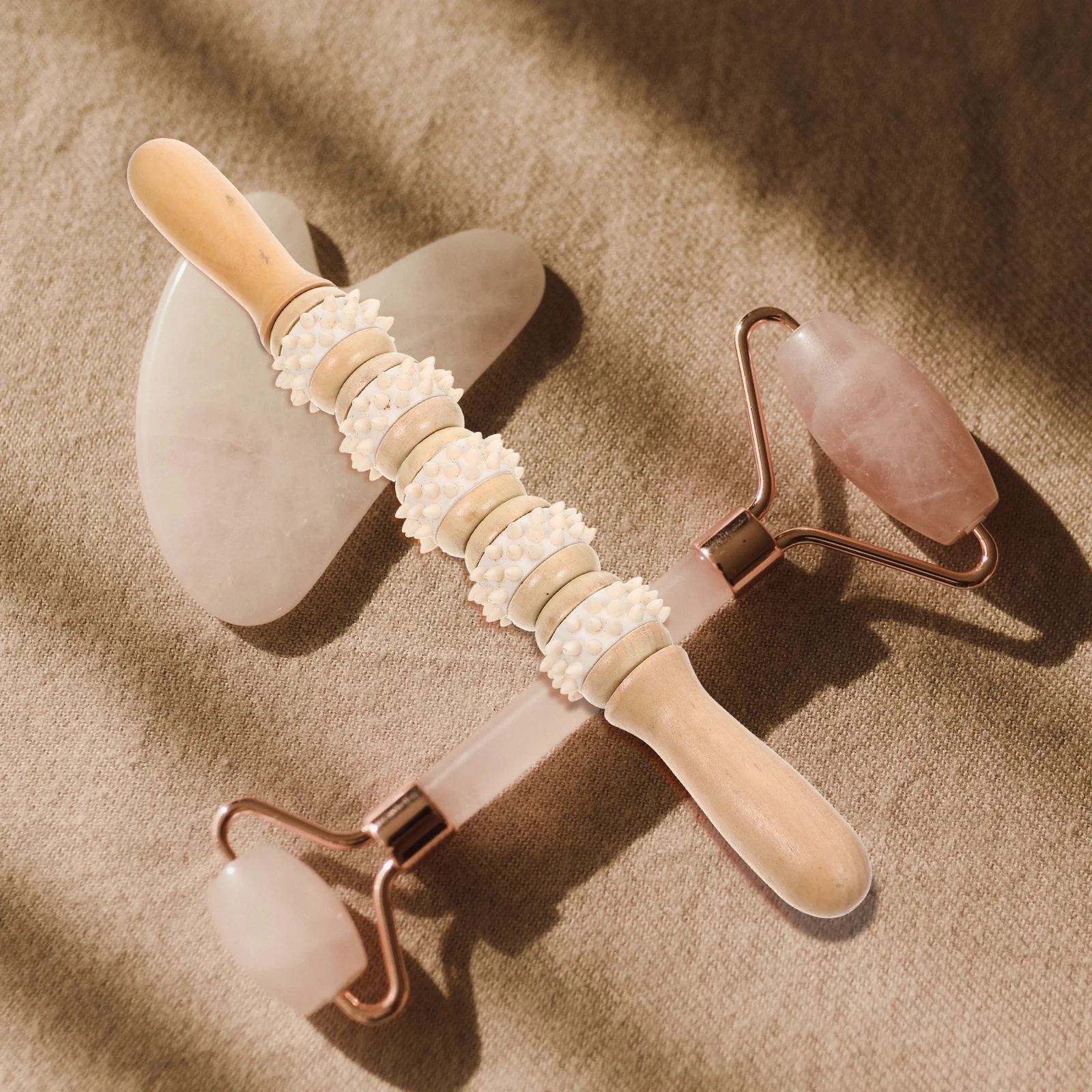 

Wooden Body Roller Massager Acupoint Massage Stick Back Massager Tool for Full Body Relaxation Joint Pain Acupoint Massage Stick