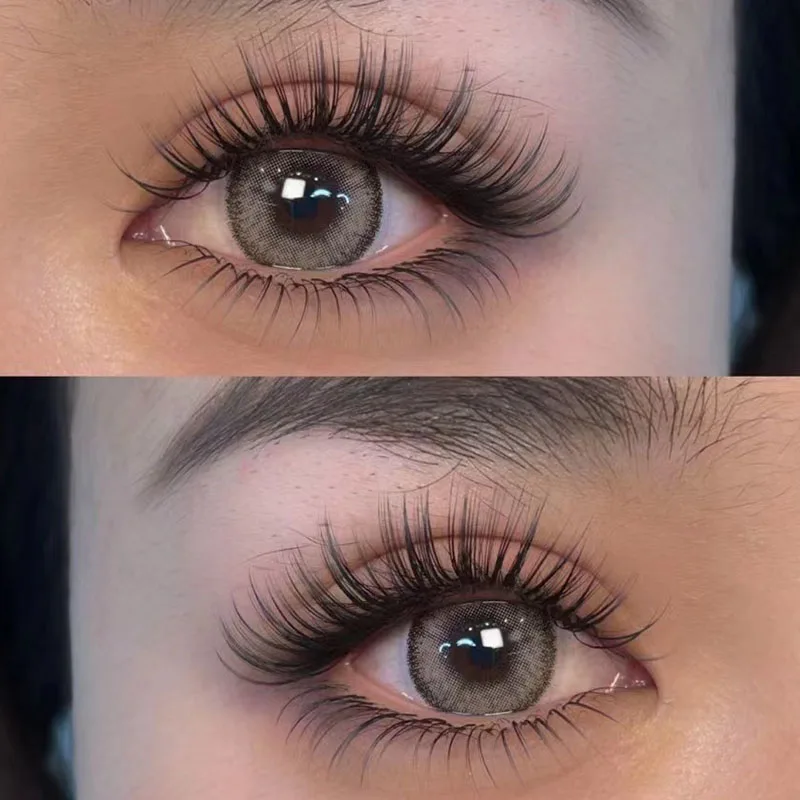 10 Paare flauschige falsche Wimpern natürliche weiche dicke 3d Faux Nerz Wimpern handgemachte Katze Wimpern Make-up-Tool Wimpern verlängerung