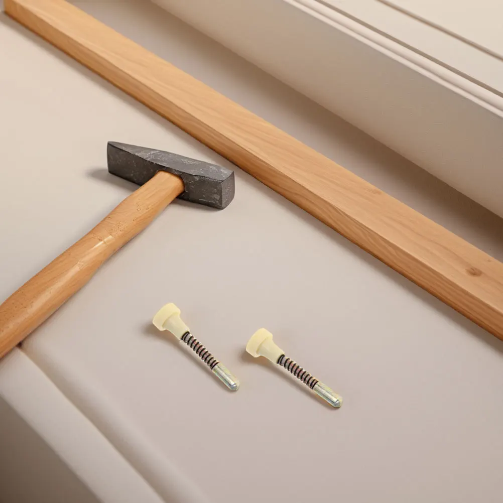 

4pcs Spring-Loaded Plunger Latch For Bed Frame Brackets Stainless Steel Crib Fastening Fittings Furniture Hardware