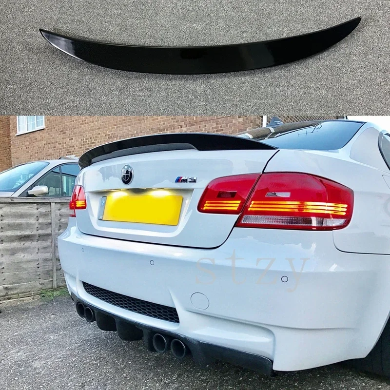For BMW E92 Gloss Black MP Style Rear Trunk Spoiler 335i 335d 330i 330d 320i 320d M3 Coupe Rear Trunk Spoiler Wing 2006-2013