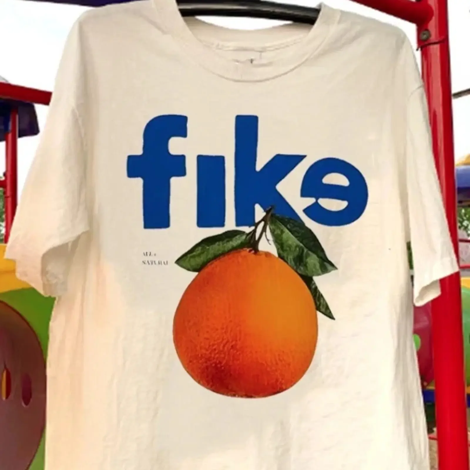 Dominic Fike Orange Cotton T Shirt New Full Size S 5XL vintage Washed Stylish Casual graphic homme Soft fashion Unisex