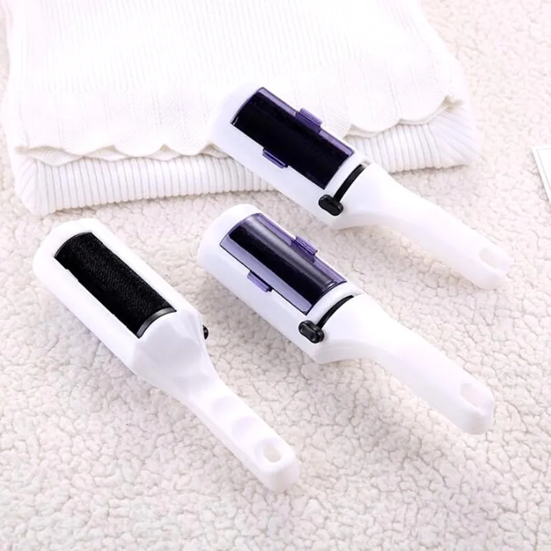 Powerful drum clothes hair remover, electrostatic brush, portable, sweater carpet, pet, dust, household cleaning gadget, 1pcs