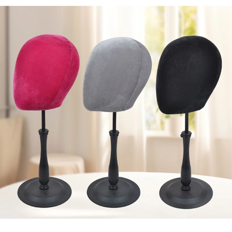 Schaufensterpuppenkopf mit verstellbarem Perückenständer, Schwamm-/Schaumstofffüllung für Haare, Hut, Schmuck, Display zum Stylen