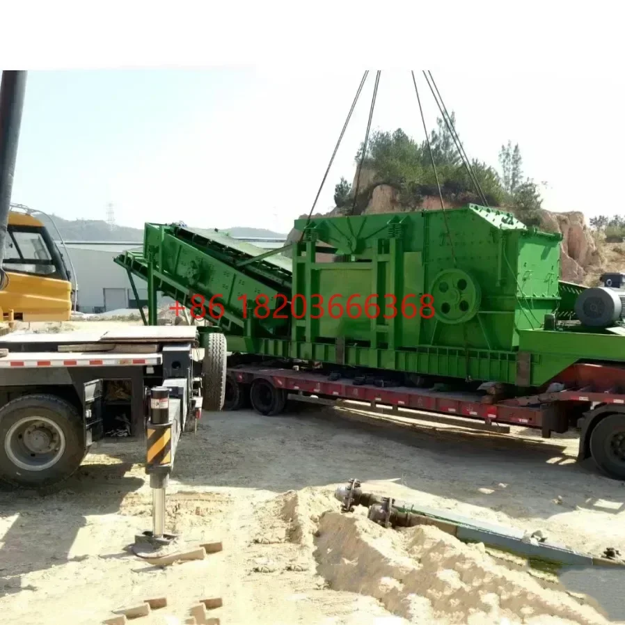 YG Customized 100tph 150-300 Mm Hard Granite Stone Quarry Crushing Machine Diesel Engine Gold Ore Jaw Crusher