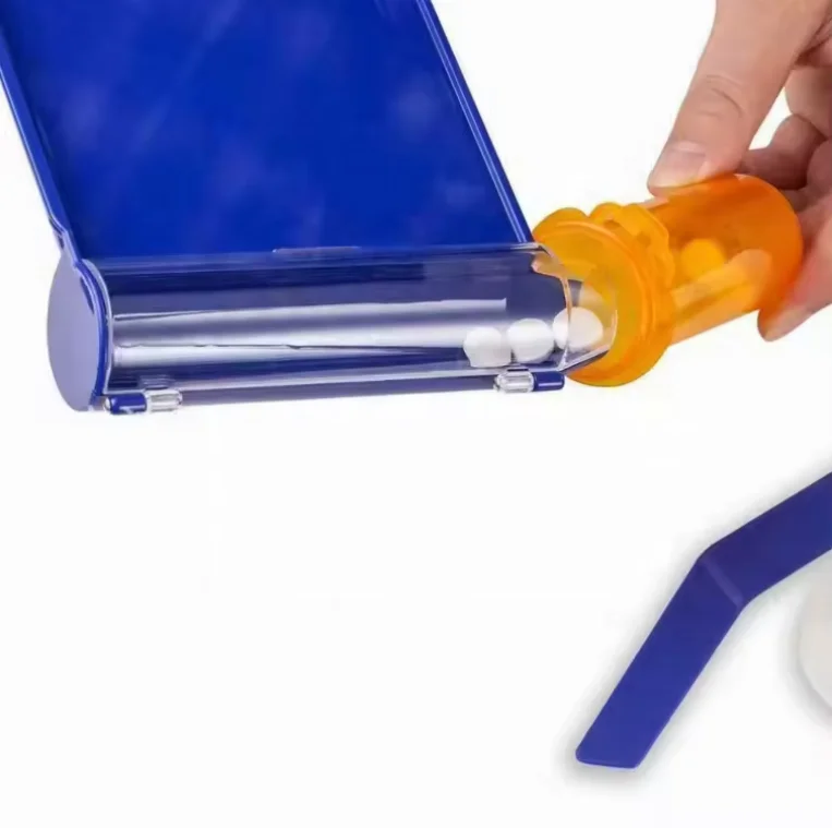 Customized Pharmacy Plastic Medicine Pill Dispenser Medical Pill Counting Tray Set Pill Counting Tray With Spatula