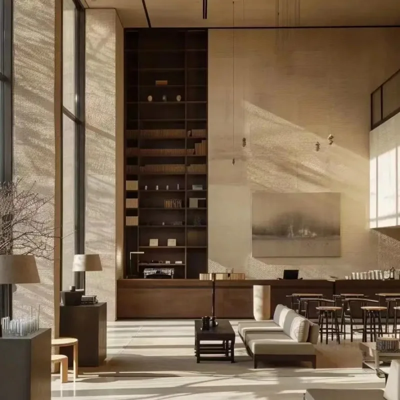 custom.Modern Panel Wood Wine Display Cabinet Hotel Bars or Wine Presentation in Living Rooms