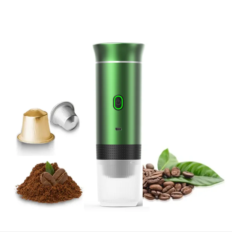 

Многофункциональная портативная мини-кофеварка с самонагревом 3 в 1, кофейные капсулы, кофемашина для эспрессо для пеших прогулок, кемпинга