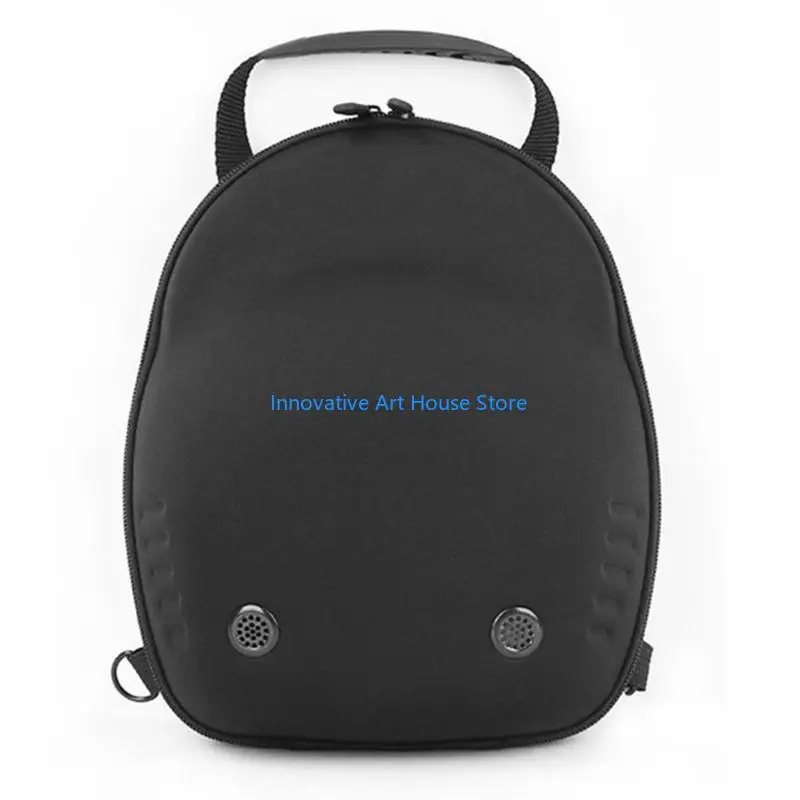 E1PC Protective Hat Carriers for Baseball Caps Hard Shell Storage Case Bag with Shoulder Strap for Travel and Daily Use