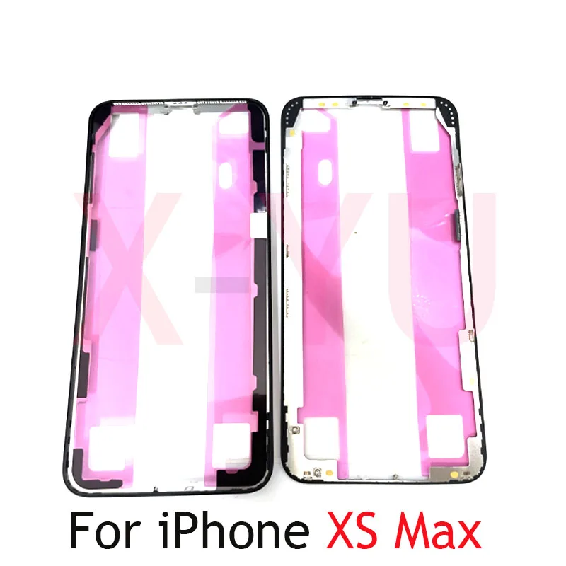 Front Bezel For Apple iPhone X XR XS Max LCD Middle Frame Holder Housing Replacement Repair Parts