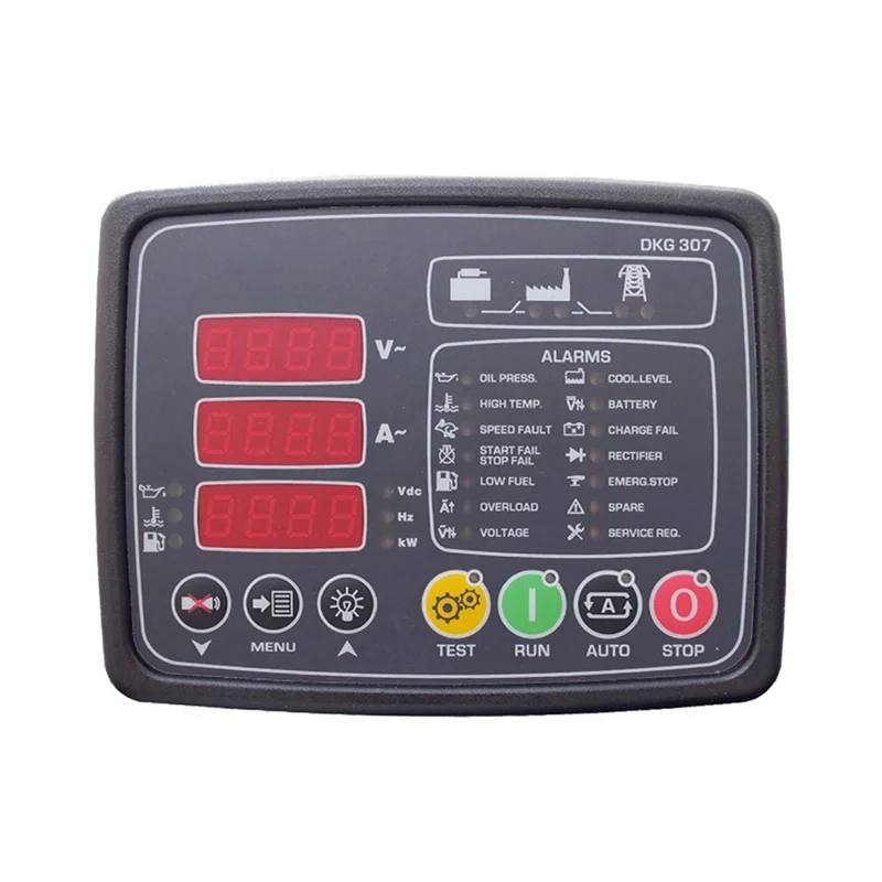 CEA DKG307 Genset Module Controller Panel Auto Start Stop Engine Controller Module Panel Durable Easy Install