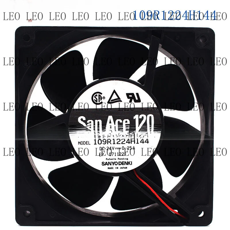 MY 1pcs For Sanyo 109R1224H144 24V 0.25A 12038 12cm 2-wire inverter fan