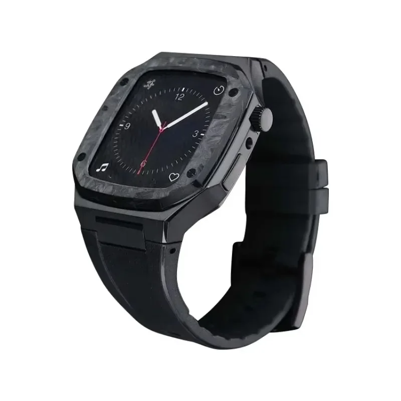 2026/Top Quality Custom  Carbon Fiber Watch Cover Modified Metal Watch Protection Case for Watch Series accept custom