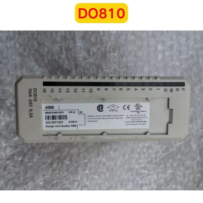 

Used DO810 3BSE008510R1 modular Function test OK