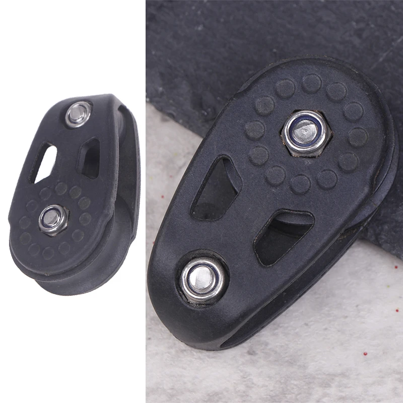 Marine Single Pulley Block Sheave Canoe Pulley Block Sheave High Structural Strength Preservative for Kayak Canoe Marine