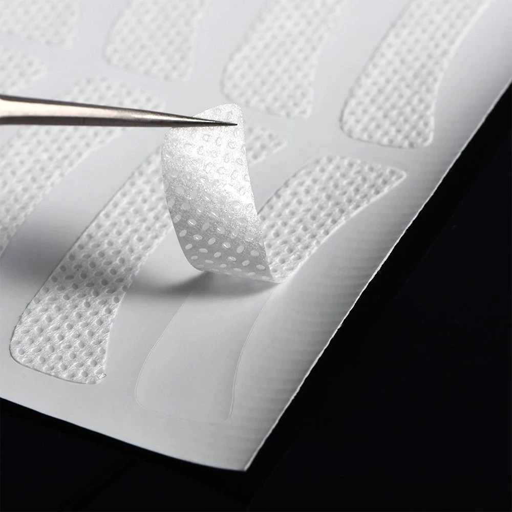 200pcs Eyelash Extension Tape Medical Non-woven Fabrics Patches Eyelash Under Eye Pads Grafting Eyelash Special Eye Patch