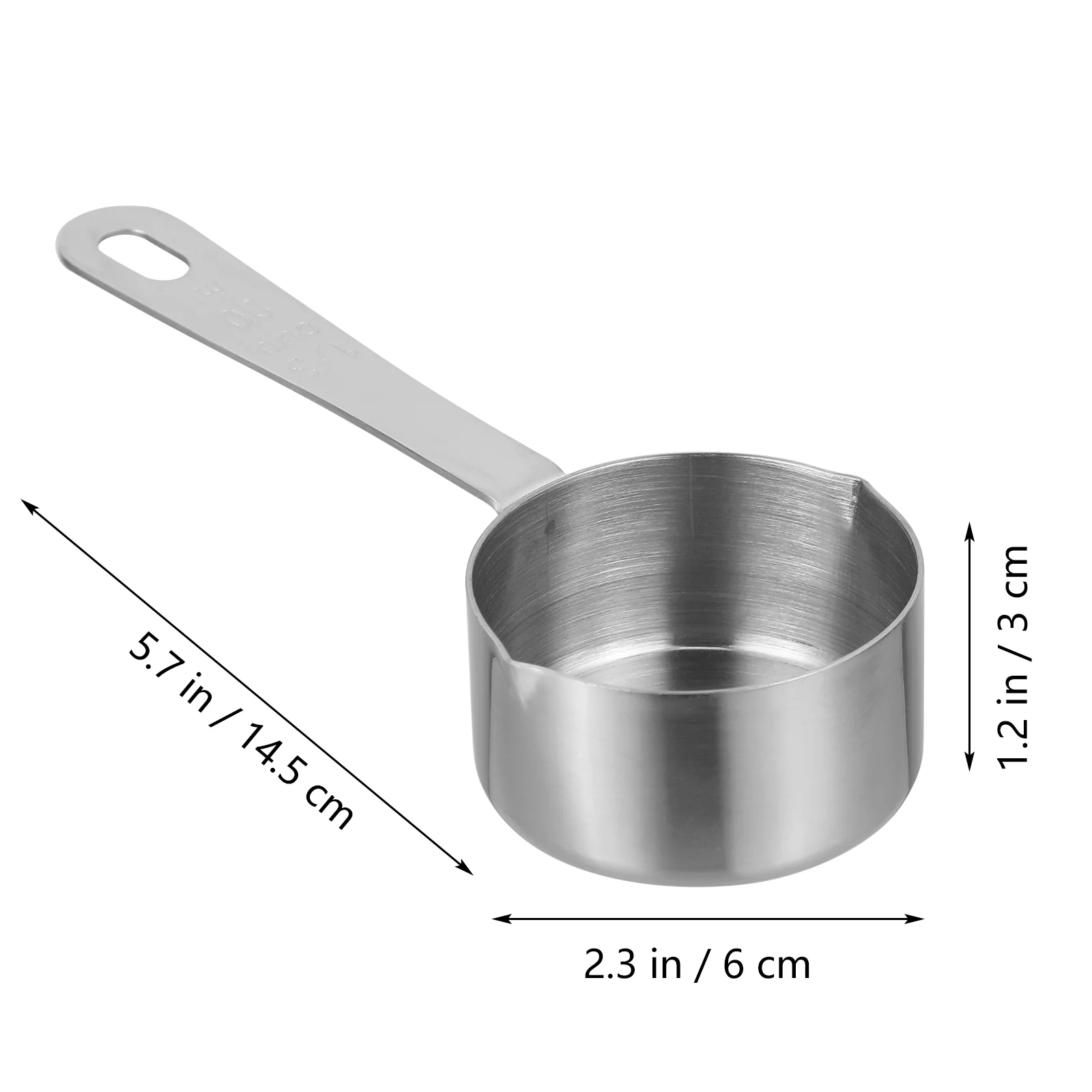 Cooking Kitchen Pots Spaghetti Spoon Stew Bowl Stainless Steel Mini Sauce Pan Measuring