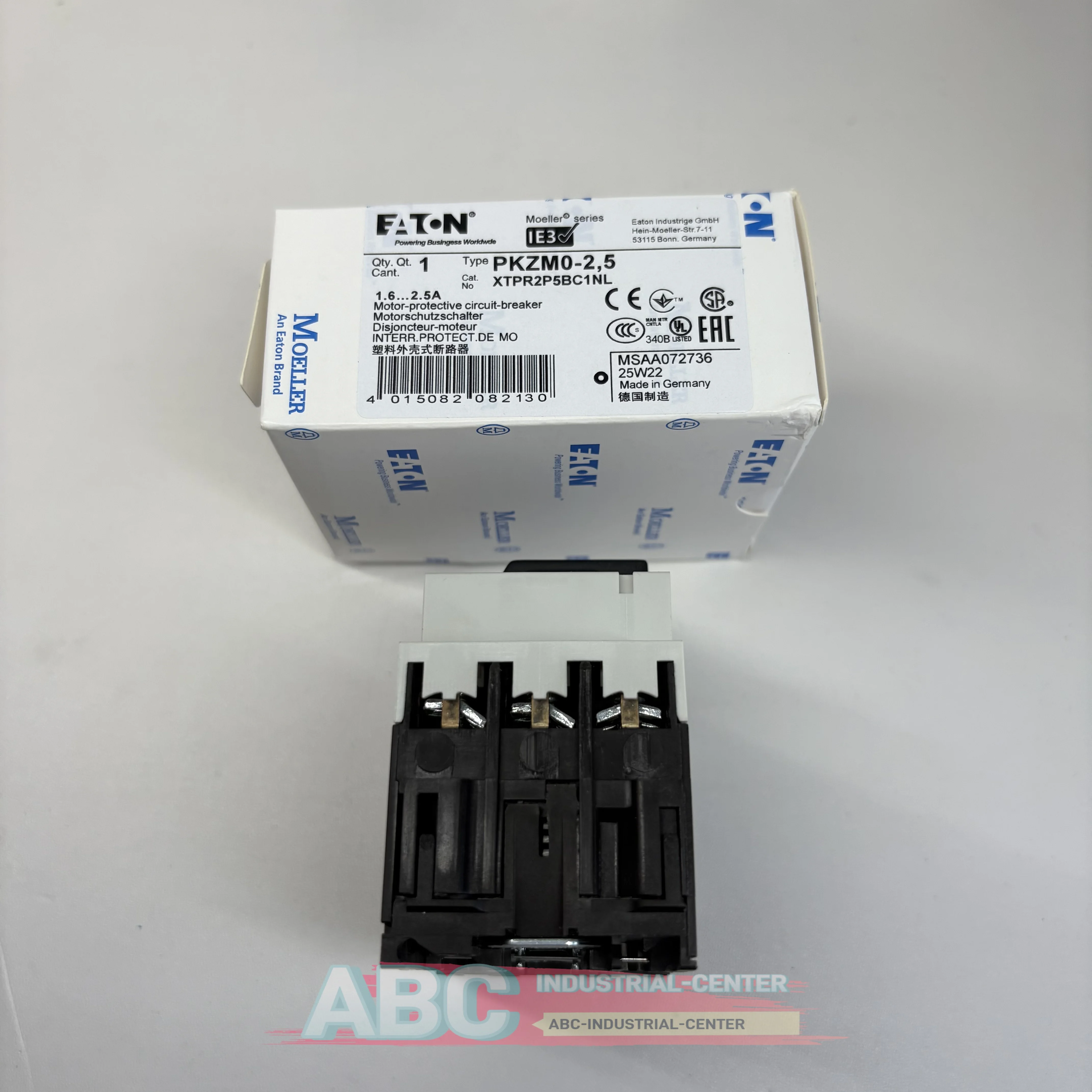 

New original PKZM0-2.5 Thermal Magnetic Circuit Breaker