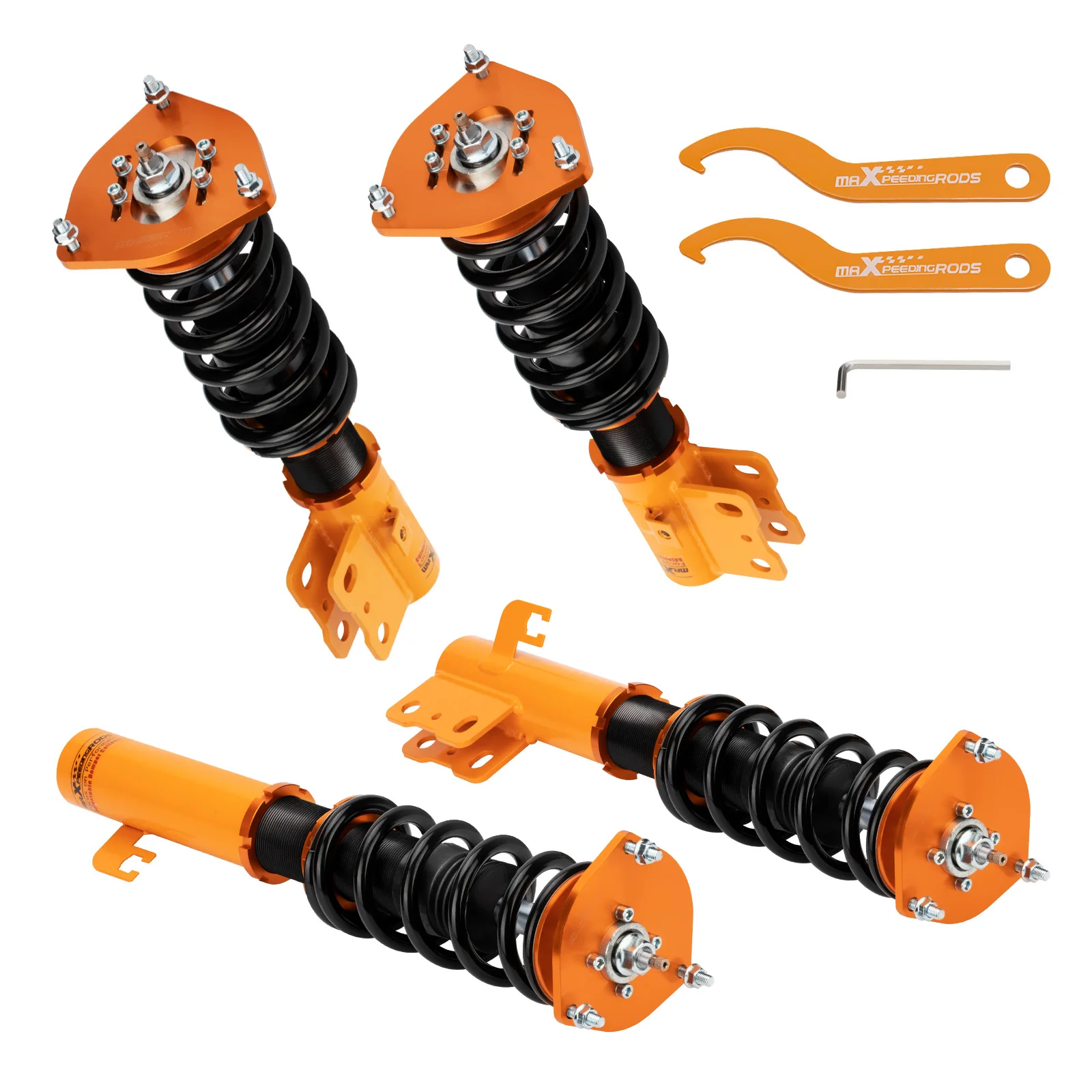 Full Coilovers Suspension Kit For Subaru Forester SF 1997-02 Shock Absorber Coilover Spring & Shock Assembly Coil