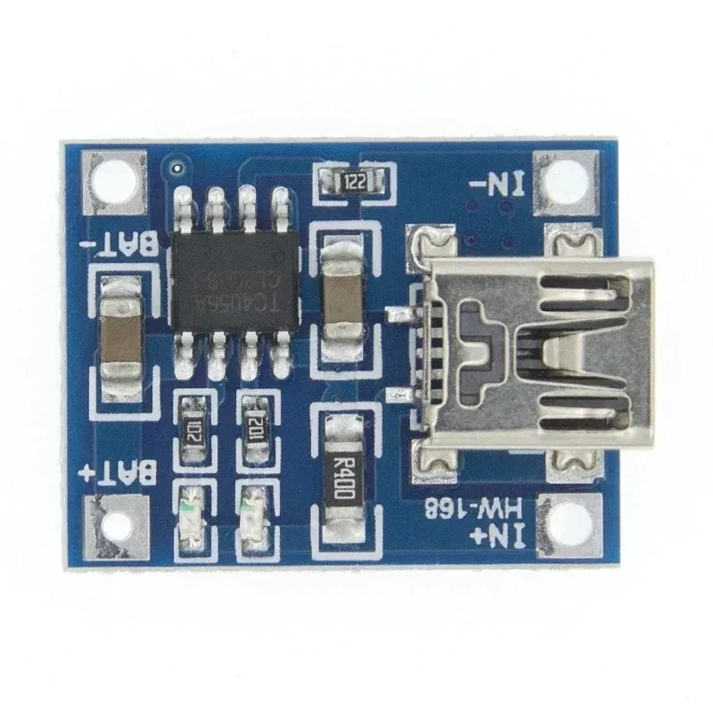 10pcs 5V 1A 18650 TP4056 Lithium Battery Charger Module Charging Board With Protection Dual Functions 1A Li-ion