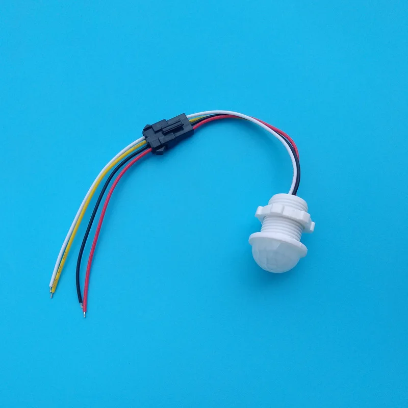 Mini 12V 24V LED PIR Infrared Motion Sensor dry contact signal output Detection Automatic Sensor Light Switch