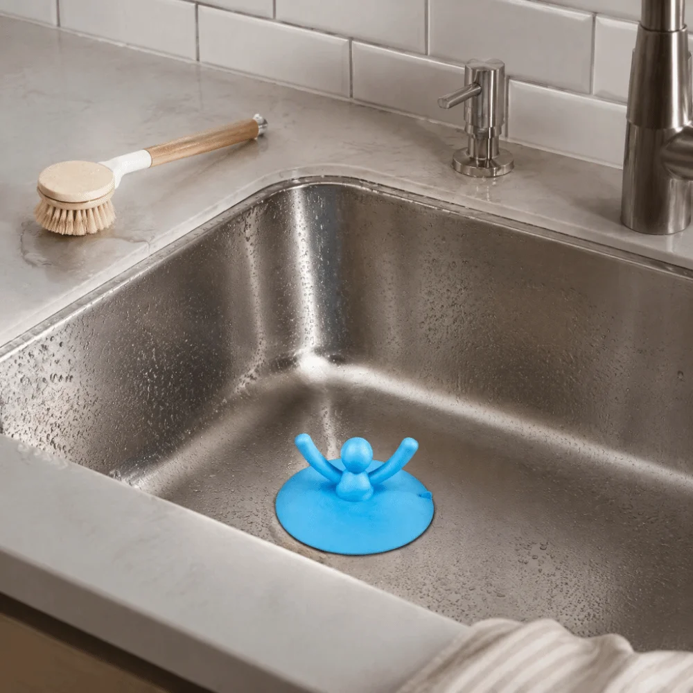 Portable Different Colors Floor Drain Plug Silicone 9.5 Cm X4 Cm Shower Drain Stopper Sink Drain Stopper Bathroom Drain