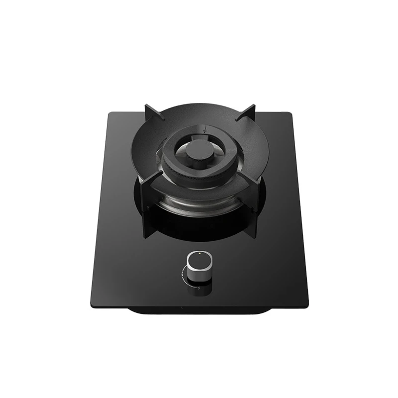 เตาแก๊สหัวเดียว 5.2KW - เตาไฟรุนแรงพร้อมระบบดับเพลิงอัตโนมัติ, เตาแก๊สธรรมชาติในครัวเรือนสำหรับห้องครัว