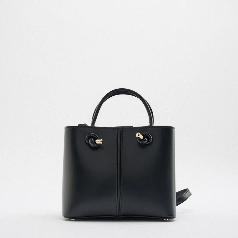 

Women's bag 2025 new small square bag black mini city commuting versatile hand-held crossbody bag