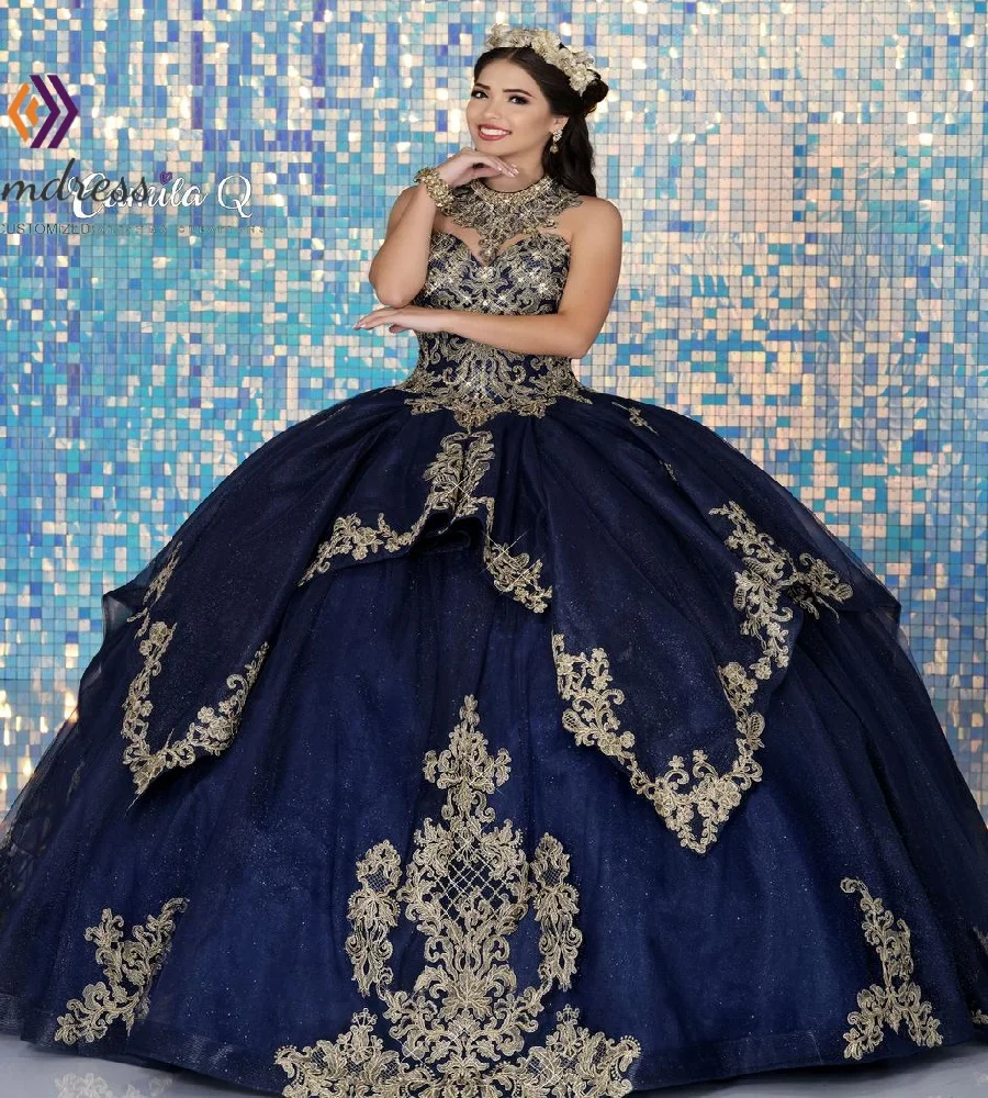 Gorgeous Navy Quinc…