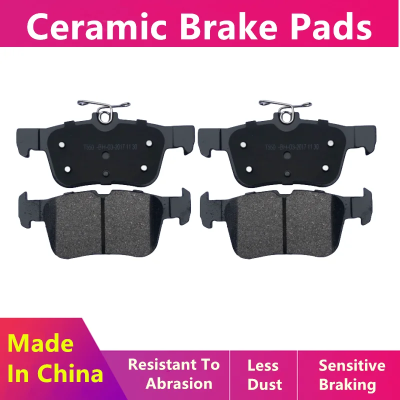 Front/Rear Ceramic Brake Pads For Changan Yidong Eado Plus 1.4t 1.6l/2020 2021 2022 2023 2024/Auto Parts