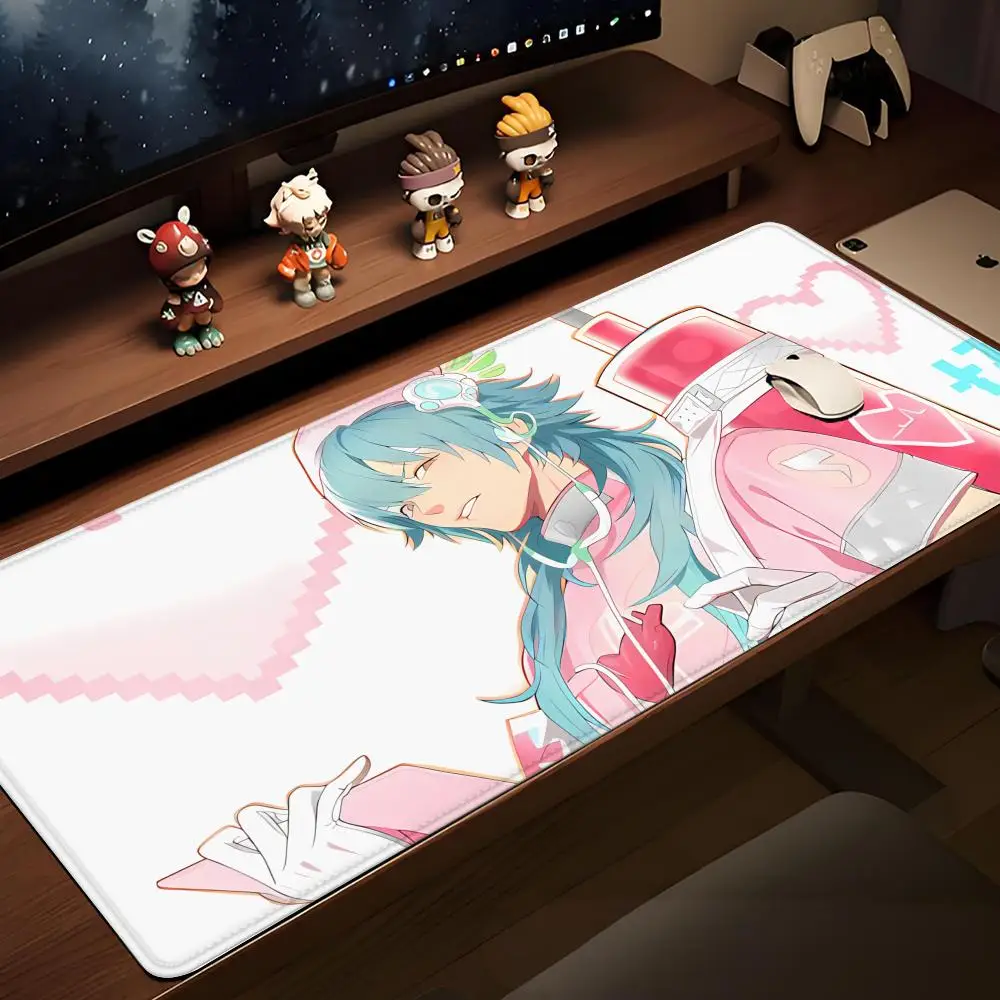 Game DRAMAtical Murder Aoba Seragaki Mauspad für Büro-Gaming und Tastaturen, rutschfest, groß, XXL, wasserdicht, HYBXAXC