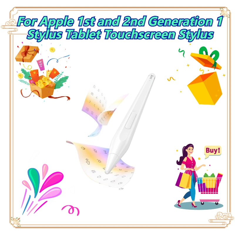 

For Apple 1st and 2nd Generation 1 Stylus Tablet Touchscreen Stylus