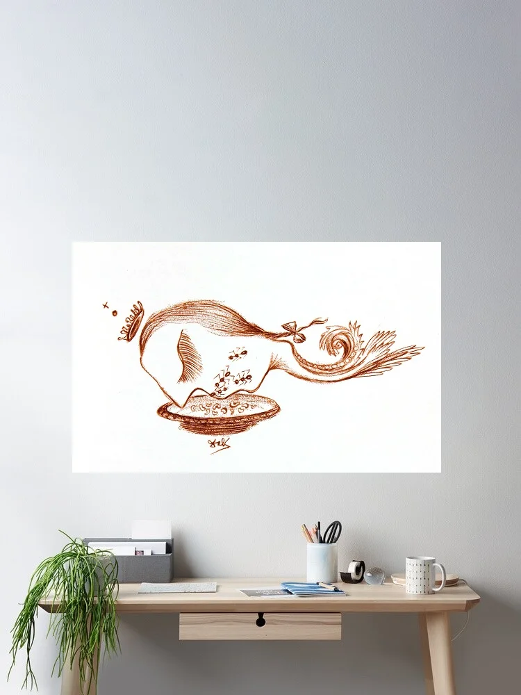 Ilustración de Casanova VII de Salvador Dalí, póster impreso en lienzo, decoración para sala de estar, cuadro para pared del hogar