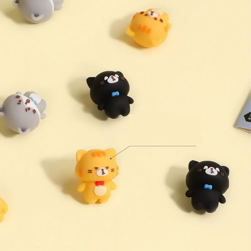 6/36pack Kawaii Cat Eraser Set Cute Writing Drawing Rubber Pencil Erasers Stationery For Kids Gifts School Supplies