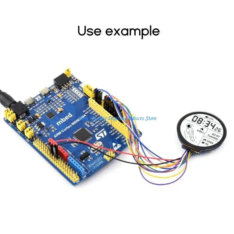 

U2JE 1.28 inch Round TFT LCD Display Module 240x240 GC9A01 Driver 4Wire Adapter Board