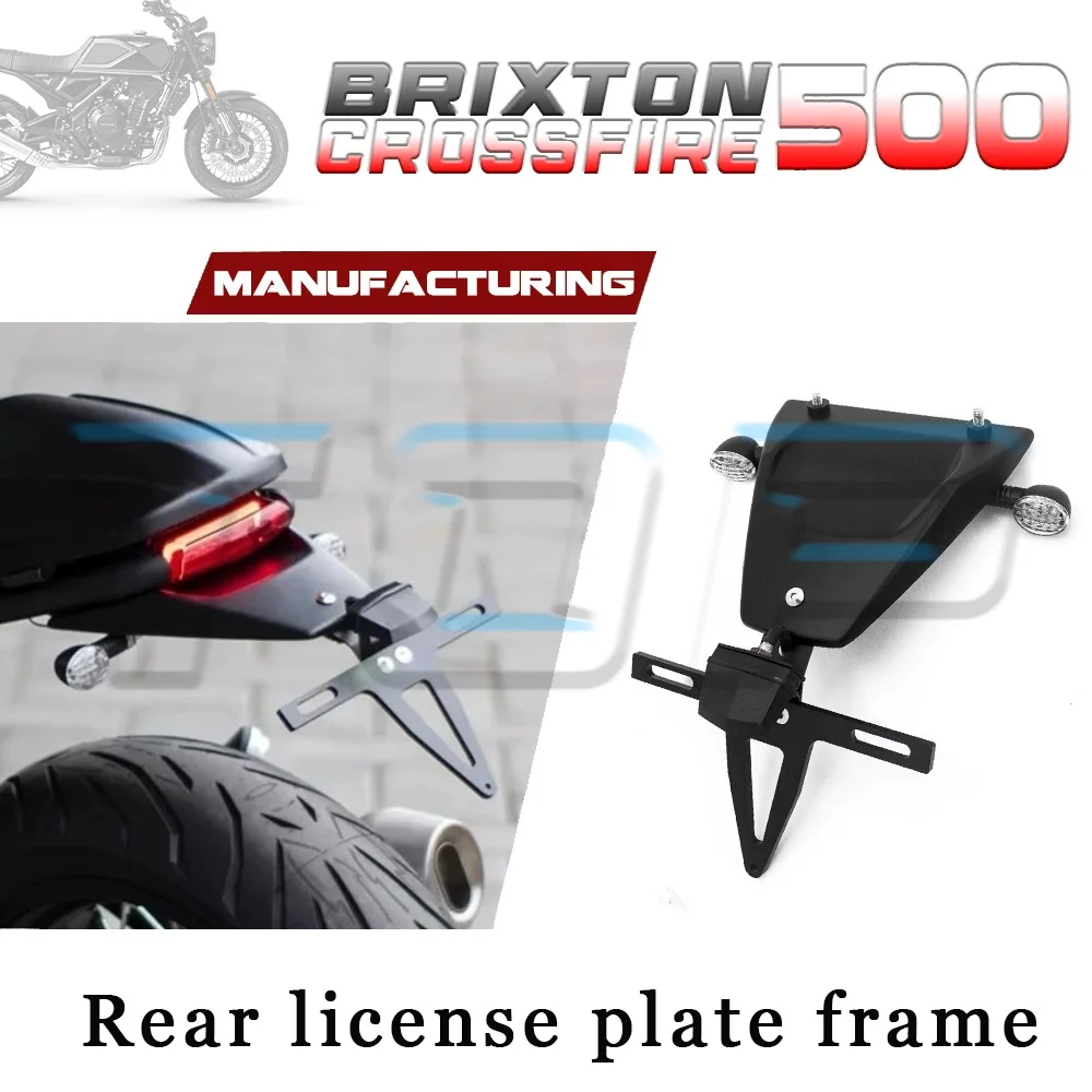 

Turn signal accessories BRIXTON CROSSFIRE 500 short rear license plate bracket 500 gk GK 500 500 GK 500GK